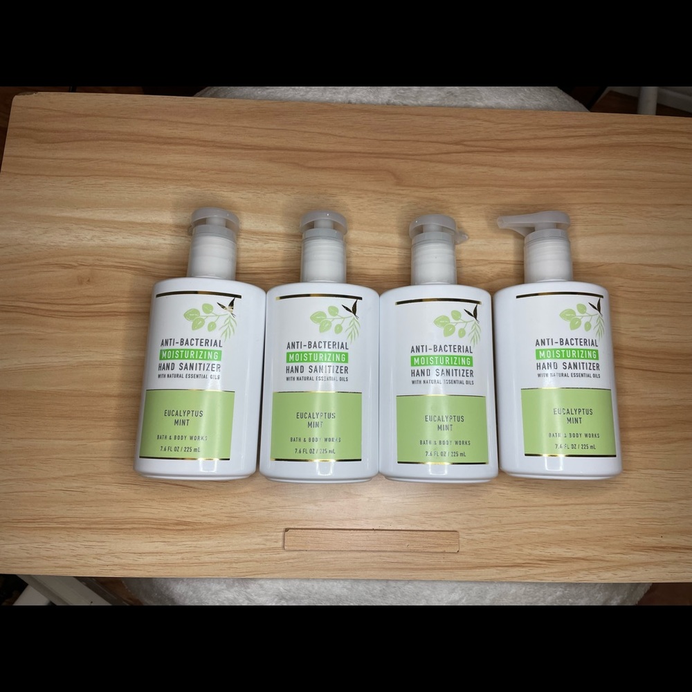 NEW Bath and Body Works Eucalyptus Mint Hand Sanitizer